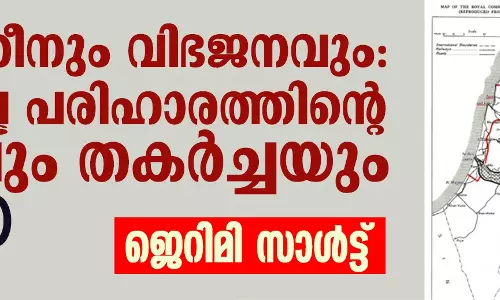 ഫലസ്തീനും വിഭജനവും: ദ്വിരാഷ്ട്ര പരിഹാരത്തിന്റെ ഉദയവും തകര്‍ച്ചയും (പാര്‍ട്ട്-1)