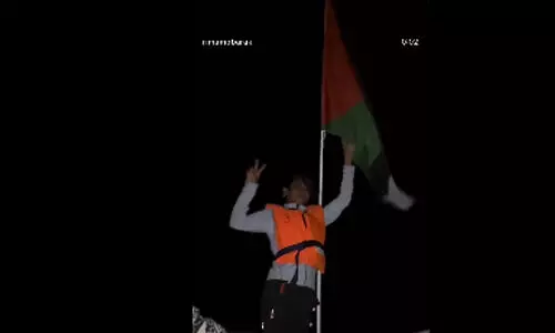 13 ബോട്ടുകളെ ഇസ്രായേല് തടഞ്ഞു; 30 ബോട്ടുകള് ഗസയിലേക്ക് മുന്നേറുന്നു: ഗ്ലോബല് സുമുദ് ഫ്ളോട്ടില്ല 13 ബോട്ടുകളെ ഇസ്രായേല് തടഞ്ഞു; 30 ബോട്ടുകള് ഗസയിലേക്ക് മുന്നേറുന്നു: ഗ്ലോബല് സുമുദ് ഫ്ളോട്ടില്ല