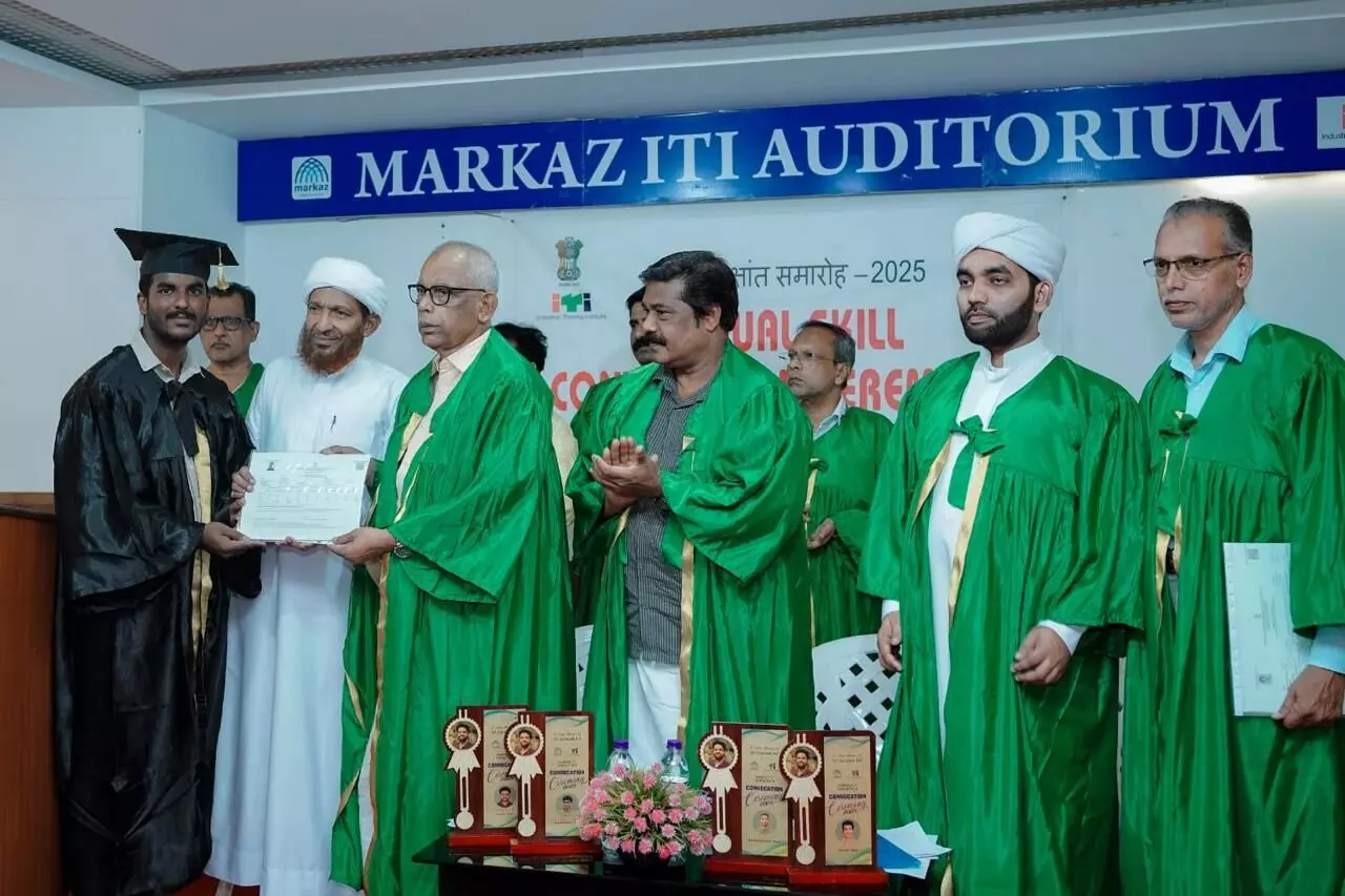 *മർകസ് ഐടിഐ ബിരുദദാന സംഗമം പ്രൗഢമായി*