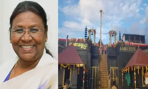 രാഷ്ട്രപതി ദ്രൗപദി മുര്‍മു ഈ മാസം ശബരിമല ദര്‍ശനം നടത്തും
