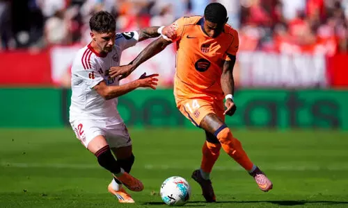 സ്പാനിഷ് ലാലിഗ; ബാഴ്സലോണക്ക് വമ്പന് തോല്വി സ്പാനിഷ് ലാലിഗ; ബാഴ്സലോണക്ക് വമ്പന് തോല്വി