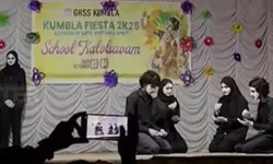 ഫലസ്തീന് ഐക്യദാര്ഢ്യ മൈം വീണ്ടും വേദിയില് ഫലസ്തീന് ഐക്യദാര്ഢ്യ മൈം വീണ്ടും വേദിയില്