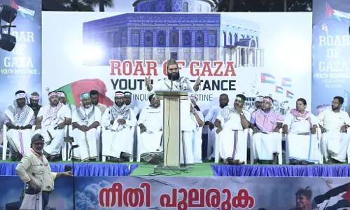 ഹമാസിന്റെ പോരാട്ടവീര്യവും നയതന്ത്രജ്ഞതയും ലോകത്തിനു മാതൃക;- മൂവാറ്റുപുഴ അഷ്റഫ് മൗലവി