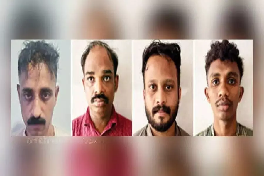എംഡിഎംഎ വേട്ട; മലയില് ഒളിച്ചിരുന്ന നാലുപേര് പിടിയില് എംഡിഎംഎ വേട്ട; മലയില് ഒളിച്ചിരുന്ന നാലുപേര് പിടിയില്