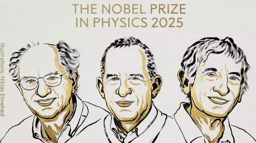 ക്വാണ്ടം ഗവേഷണത്തിന് മൂന്ന് ഭൗതിക ശാസ്ത്രജ്ഞര്ക്ക് നൊബേല് ക്വാണ്ടം ഗവേഷണത്തിന് മൂന്ന് ഭൗതിക ശാസ്ത്രജ്ഞര്ക്ക് നൊബേല്