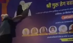 ഗുരുദ്വാരയില്‍ മോദിയുടെ ചിത്രം; കീറിക്കളഞ്ഞ് സിഖ് ആക്ടിവിസ്റ്റ്(VIDEO)