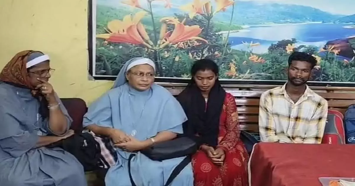 കന്യാസ്ത്രീകള് അതിക്രമം നേരിട്ട സംഭവം; 15 ദിവസത്തിനകം എഫ്ഐആര് രജിസ്റ്റര് ചെയ്യണം; ഛത്തീസ്ഗഡ് വനിതാ കമ്മീഷന് കന്യാസ്ത്രീകള് അതിക്രമം നേരിട്ട സംഭവം; 15 ദിവസത്തിനകം എഫ്ഐആര് രജിസ്റ്റര് ചെയ്യണം; ഛത്തീസ്ഗഡ് വനിതാ കമ്മീഷന്