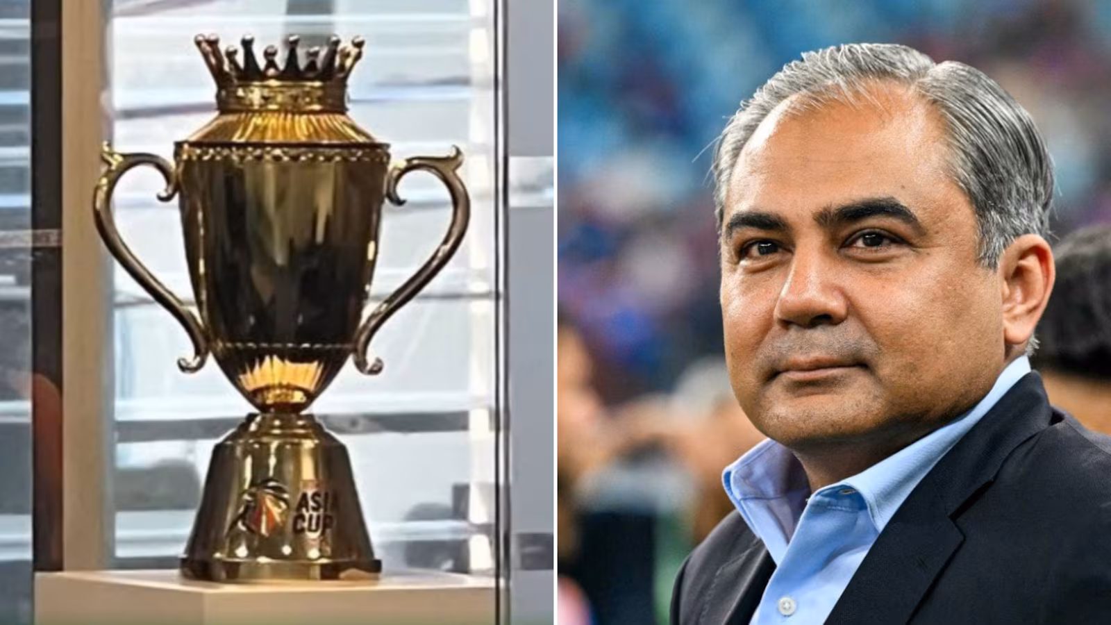 ഏഷ്യാകപ്പ് ; കിരീടം എസിസി ഹെഡ്ക്വാര്‍ട്ടേഴ്‌സില്‍ പൂട്ടിവച്ച നിലയില്‍;  ഇന്ത്യക്ക് കൈമാറരുതെന്ന് നഖ് വിയുടെ കര്‍ശന നിര്‍ദേശം