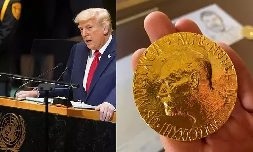 സമാധാനത്തിനുള്ള നൊബേല്‍ പുരസ്‌കാരം; ട്രംപിന്റെ മനോഭാവം അപ്രതീക്ഷിത പ്രത്യാഘാതങ്ങള്‍ക്ക് ഇടയാക്കുമെന്ന് നോര്‍വെ