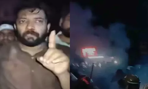 പേരാമ്പ്രയില്‍ സിപിഎം-കോണ്‍ഗ്രസ് സംഘര്‍ഷം; പോലിസ് ലാത്തി വീശി; ഷാഫി പറമ്പില്‍ എംപിക്ക് പരിക്ക്