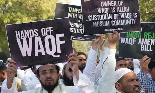 വഖ്ഫ് നിയമഭേദഗതി: മുസ്ലിം വ്യക്തിനിയമബോര്ഡിന്റെ ധര്ണയ്ക്ക് അനുമതി നിഷേധിച്ച് ഡല്ഹി പോലിസ് വഖ്ഫ് നിയമഭേദഗതി: മുസ്ലിം വ്യക്തിനിയമബോര്ഡിന്റെ ധര്ണയ്ക്ക് അനുമതി നിഷേധിച്ച് ഡല്ഹി പോലിസ്