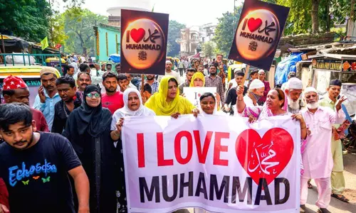 ഐ ലവ് മുഹമ്മദ് പ്രഖ്യാപനം: രാജ്യത്ത് കേസെടുത്തത് 4,505 മുസ്ലിംകള്ക്കെതിരേ ഐ ലവ് മുഹമ്മദ് പ്രഖ്യാപനം: രാജ്യത്ത് കേസെടുത്തത് 4,505 മുസ്ലിംകള്ക്കെതിരേ