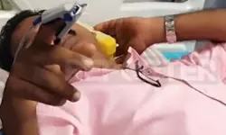 കോഴിക്കോട് ഓടിക്കൊണ്ടിരിക്കുന്ന ട്രെയിനില്‍ യാത്രക്കാരന് നേരെ കല്ലേറ്