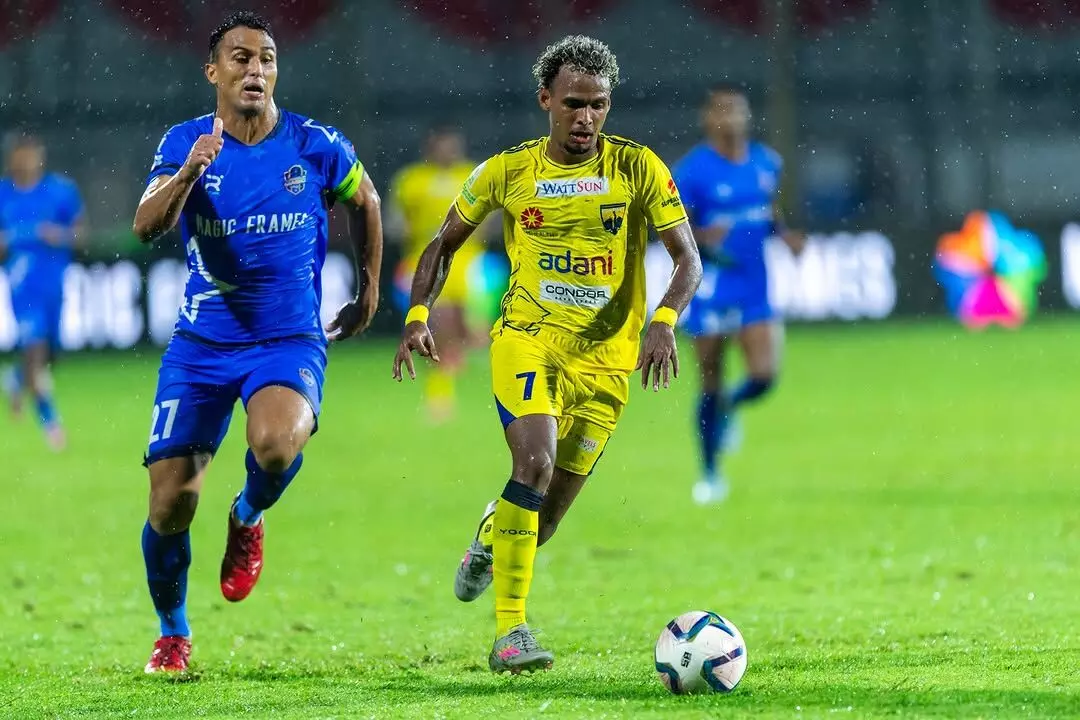 സൂപ്പര് ലീഗ് കേരള; തൃശൂര് മാജിക്കില് കൊമ്പന്മാര് വീണു സൂപ്പര് ലീഗ് കേരള; തൃശൂര് മാജിക്കില് കൊമ്പന്മാര് വീണു