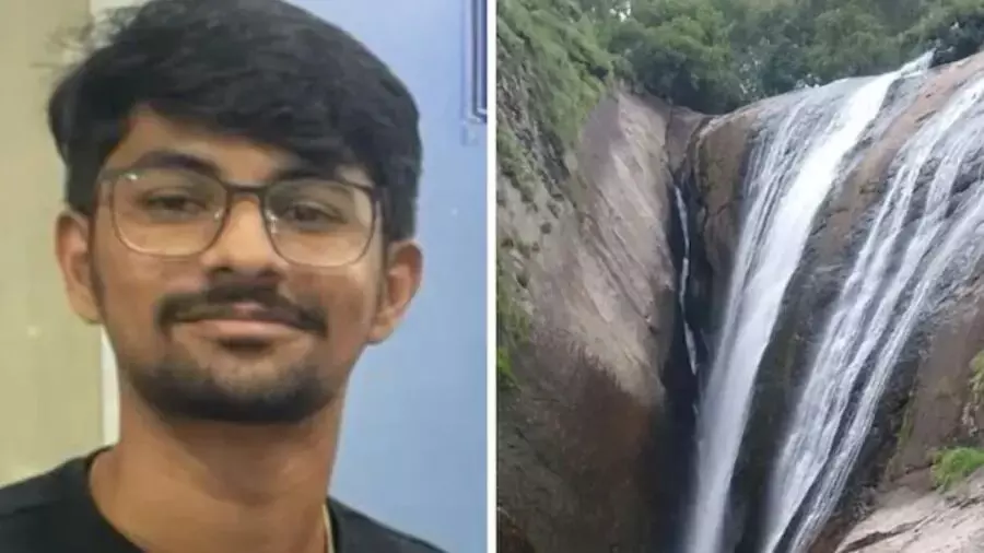 കൊടൈക്കനാല് വെള്ളച്ചാട്ടത്തില് കുളിക്കുന്നതിനിടെ ഒഴുക്കില്പ്പെട്ട മെഡിക്കല് വിദ്യാര്ഥിയുടെ മൃതദേഹം കണ്ടെത്തി കൊടൈക്കനാല് വെള്ളച്ചാട്ടത്തില് കുളിക്കുന്നതിനിടെ ഒഴുക്കില്പ്പെട്ട മെഡിക്കല് വിദ്യാര്ഥിയുടെ മൃതദേഹം കണ്ടെത്തി