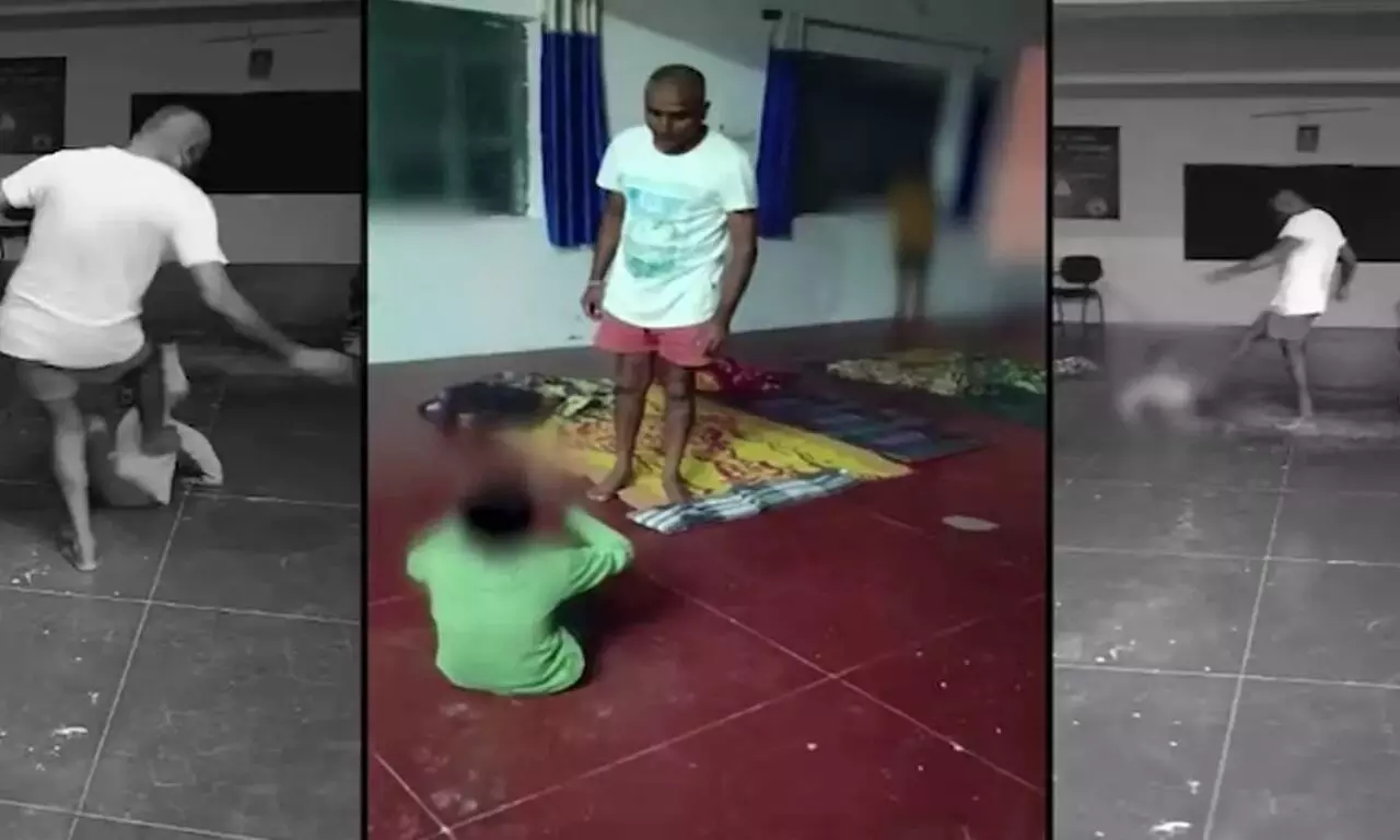 ഒമ്പത് വയസുകാരനെ ക്രൂരമായി മര്‍ദിച്ചു; അധ്യാപകന്‍ അറസ്റ്റില്‍