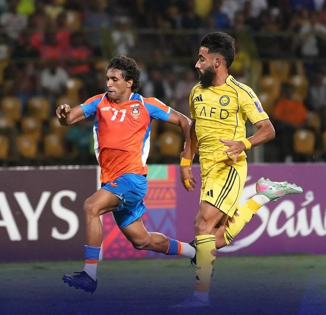 എഎഫ്സി ചാമ്പ്യന്സ് ലീഗ് 2; അല് നസറിനോട് പൊരുതിത്തോറ്റ് എഫ്സി ഗോവ എഎഫ്സി ചാമ്പ്യന്സ് ലീഗ് 2; അല് നസറിനോട് പൊരുതിത്തോറ്റ് എഫ്സി ഗോവ