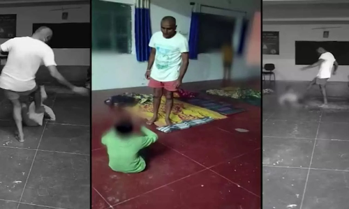 ഒമ്പത് വയസുകാരനെ ക്രൂരമായി മര്‍ദിച്ചു; അധ്യാപകന്‍ അറസ്റ്റില്‍