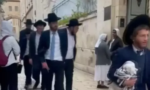 ജെറുസലേമില്‍ ക്രിസ്ത്യാനികളെ തുപ്പി ജൂതകുടിയേറ്റക്കാര്‍; ജൂലൈ മുതല്‍ സെപ്റ്റംബര്‍ വരെ 9 തുപ്പല്‍ സംഭവങ്ങള്‍