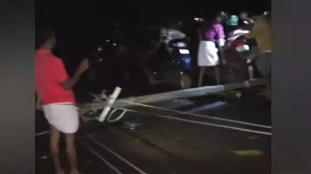 പോത്തുകല്ലില്‍ ചുഴലിക്കാറ്റ്