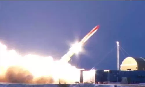 ആണവ എഞ്ചിനുള്ള മിസൈല് പരീക്ഷിച്ച് റഷ്യ ആണവ എഞ്ചിനുള്ള മിസൈല് പരീക്ഷിച്ച് റഷ്യ