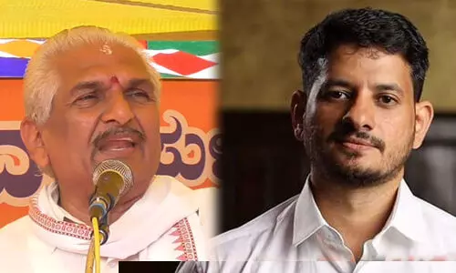 കല്ലട്ക്ക പ്രഭാകറിനെ അറസ്റ്റ് ചെയ്താല് തീരദേശം കത്തുമെന്ന് ഹിന്ദുത്വ യൂട്യൂബര്; വ്യാപക പ്രതിഷേധം കല്ലട്ക്ക പ്രഭാകറിനെ അറസ്റ്റ് ചെയ്താല് തീരദേശം കത്തുമെന്ന് ഹിന്ദുത്വ യൂട്യൂബര്; വ്യാപക പ്രതിഷേധം