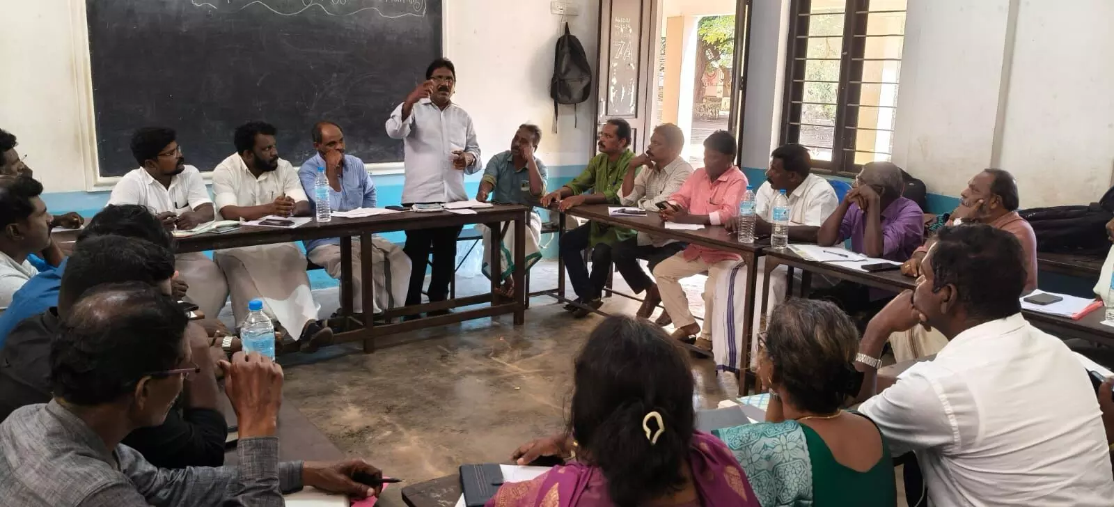 പിഎം ശ്രി പദ്ധതിയിലൂടെ വിദ്യാഭ്യാസ മുന്നേറ്റത്തെ കാവിവൽക്കരിക്കാനുള്ള നീക്കം : കെ അംബുജാക്ഷൻ