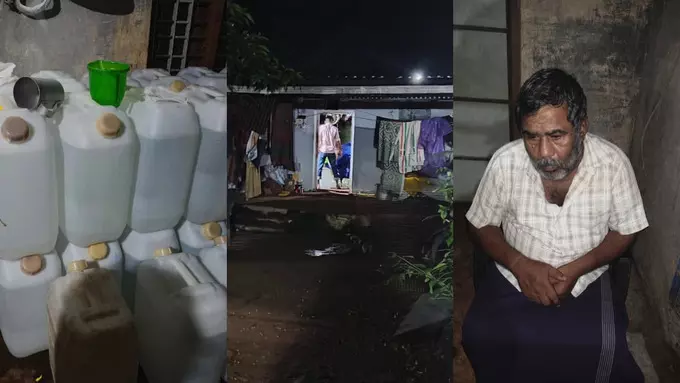 പാലക്കാട്ടെ സ്പിരിറ്റു വേട്ട; സിപിഎം ലോക്കല് കമ്മിറ്റി സെക്രട്ടറിയും പ്രതി പാലക്കാട്ടെ സ്പിരിറ്റു വേട്ട; സിപിഎം ലോക്കല് കമ്മിറ്റി സെക്രട്ടറിയും പ്രതി