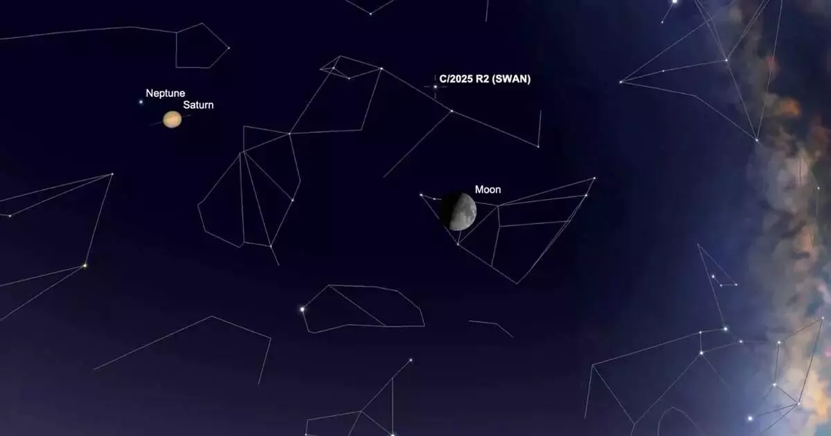 കുവൈത്തില്‍ സ്വാന്‍ വാല്‍നക്ഷത്രം കാണാം