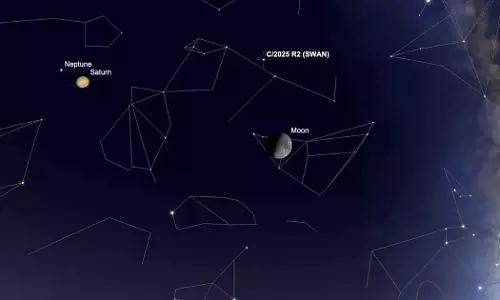 കുവൈത്തില്‍ സ്വാന്‍ വാല്‍നക്ഷത്രം കാണാം