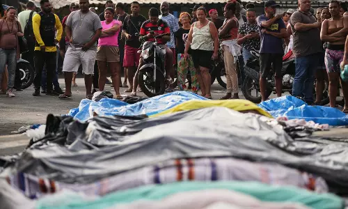 ബ്രസീലില്‍ ലഹരിമാഫിയയുമായി ഏറ്റുമുട്ടല്‍; മരണം 132 ആയി; റെയ്ഡില്‍ പോലിസിനൊപ്പം സൈന്യവും