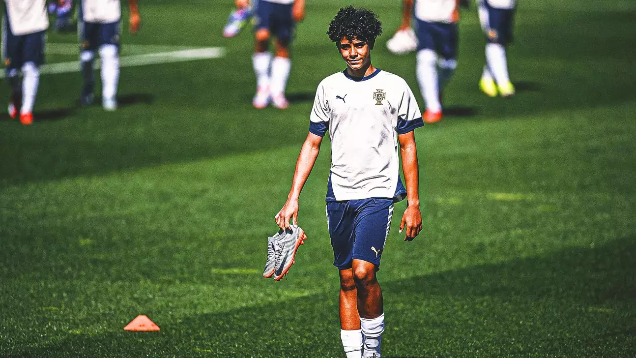 ക്രിസ്റ്റിയാനോ ജൂനിയര്‍ പോര്‍ച്ചുഗല്‍ അണ്ടര്‍ 16 ടീമില്‍ അരങ്ങേറ്റം കുറിച്ചു