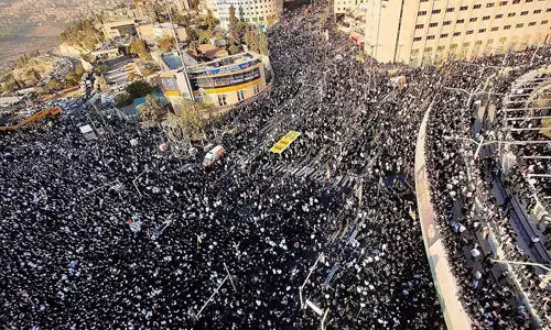 നിര്ബന്ധിത സൈനികസേവനത്തിനെതിരെ ഇസ്രായേലില് ഹരുദികളുടെ വന് പ്രതിഷേധം; ഒരു മരണം നിര്ബന്ധിത സൈനികസേവനത്തിനെതിരെ ഇസ്രായേലില് ഹരുദികളുടെ വന് പ്രതിഷേധം; ഒരു മരണം