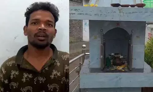 ശ്രീരാമ വിഗ്രഹം തകര്ത്ത് കാനയില് ഇട്ടയാള് അറസ്റ്റില് ശ്രീരാമ വിഗ്രഹം തകര്ത്ത് കാനയില് ഇട്ടയാള് അറസ്റ്റില്