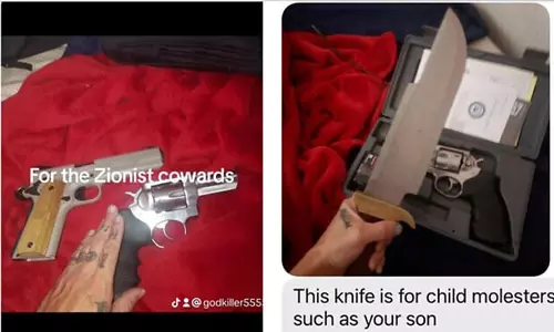 ഗസയിലെ വംശഹത്യ: ഇസ്രായേലി സൈനികന്റെ കുടുംബത്തെ ഭീഷണിപ്പെടുത്തിയ യുഎസ് പൗരന് നാലുവര്‍ഷം തടവ്