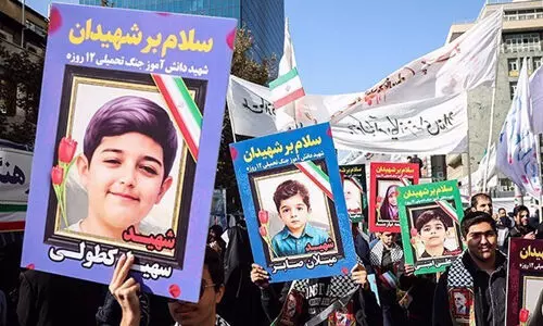 യുഎസ് എംബസി കീഴടക്കിയതിന്റെ 46ാം വാര്ഷികം ആഘോഷിച്ച് ഇറാന് യുഎസ് എംബസി കീഴടക്കിയതിന്റെ 46ാം വാര്ഷികം ആഘോഷിച്ച് ഇറാന്