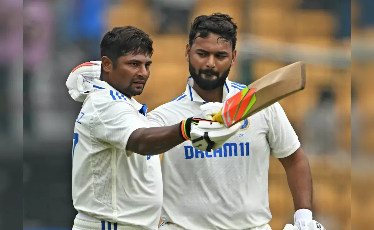 ദക്ഷിണാഫ്രിക്കക്കെതിരായ ടെസ്റ്റ് പരമ്പരക്കുള്ള ഇന്ത്യന് ടീമിനെ പ്രഖ്യാപിച്ചു; റിഷഭ് പന്ത് തിരിച്ചെത്തി, സര്ഫറാസിന് ഇടമില്ല ദക്ഷിണാഫ്രിക്കക്കെതിരായ ടെസ്റ്റ് പരമ്പരക്കുള്ള ഇന്ത്യന് ടീമിനെ പ്രഖ്യാപിച്ചു; റിഷഭ് പന്ത് തിരിച്ചെത്തി, സര്ഫറാസിന് ഇടമില്ല