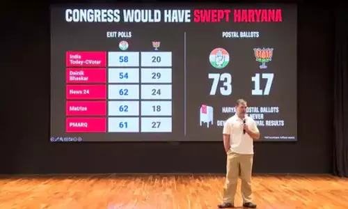 ഹരിയാന തിരഞ്ഞെടുപ്പില് ബ്രസീലിയന് യുവതിക്ക് എന്താണ് പങ്ക്? തെളിവുകള് നിരത്തി രാഹുല് ഗാന്ധി ഹരിയാന തിരഞ്ഞെടുപ്പില് ബ്രസീലിയന് യുവതിക്ക് എന്താണ് പങ്ക്? തെളിവുകള് നിരത്തി രാഹുല് ഗാന്ധി