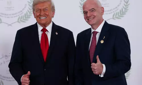 ട്രംപിന് നൊബേല്‍ സമാധാന പുരസ്‌കാരം ലഭിക്കാത്തതില്‍ ഫിഫയുടെ പുതിയ നീക്കം; 2026 ലോകകപ്പ് ഫൈനല്‍ ഡ്രോ ചടങ്ങില്‍  പുരസ്‌കാരം സമര്‍പ്പിക്കും