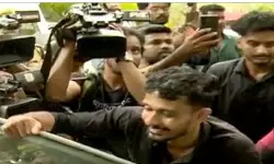 കേരള സര്‍വകലാശാല വിസിക്കെതിരേ എസ്എഫ്‌ഐ പ്രതിഷേധം