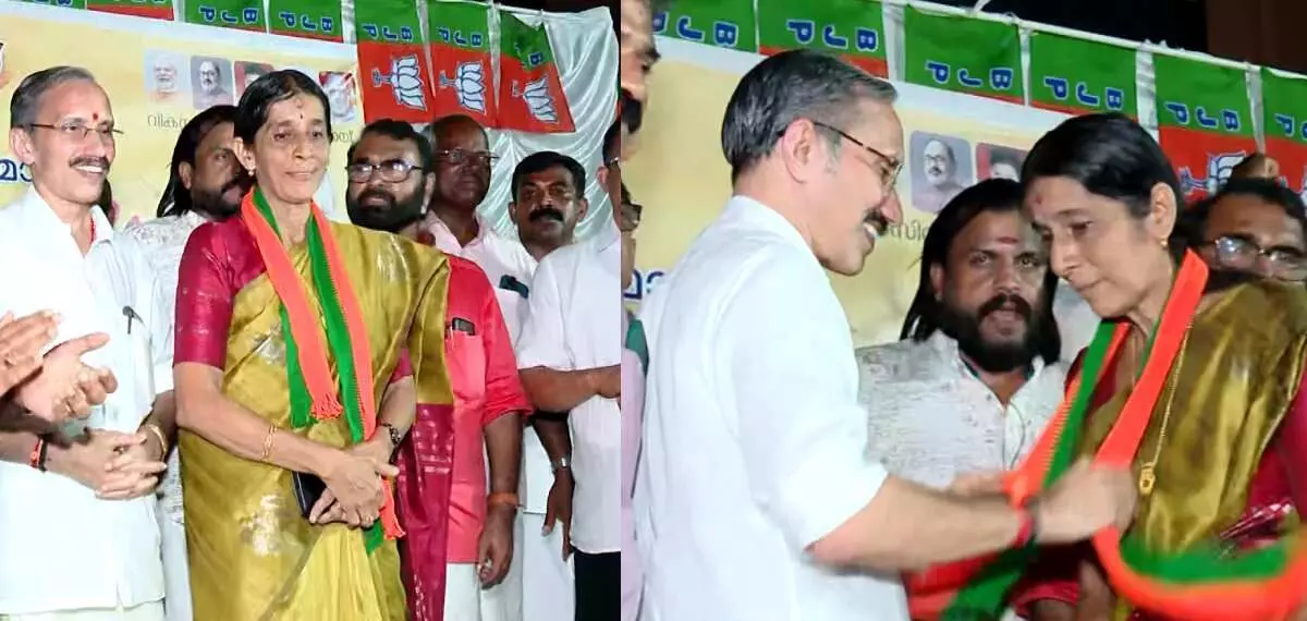 കൊച്ചിയില് കോണ്ഗ്രസ് കൗണ്സിലര് ബിജെപിയില് കൊച്ചിയില് കോണ്ഗ്രസ് കൗണ്സിലര് ബിജെപിയില്