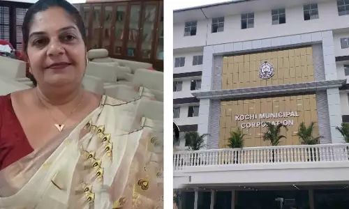 കൊച്ചി കോര്പറേഷനിലെ യുഡിഎഫ് കൗണ്സിലര് ഷീബ ഡ്യൂറോം സിപിഎം സ്ഥാനാര്ഥി കൊച്ചി കോര്പറേഷനിലെ യുഡിഎഫ് കൗണ്സിലര് ഷീബ ഡ്യൂറോം സിപിഎം സ്ഥാനാര്ഥി