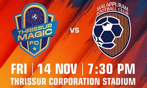 സൂപര്‍ ലീഗ് കേരള; മലപ്പുറം എഫ്‌സി ഇന്ന് തൃശൂര്‍ മാജികിനെതിരേ