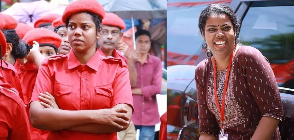 എസ്എഫ്ഐ നേതാവ് പി എം ആര്ഷോക്കെതിരേ ജാതിയധിക്ഷേപത്തില് പരാതി നല്കിയ എഐഎസ്എഫ് നേതാവ് നിമിഷ രാജു തദ്ദേശ തിരഞ്ഞെടുപ്പില് എല്ഡിഎഫ് സ്ഥാനാര്ഥി എസ്എഫ്ഐ നേതാവ് പി എം ആര്ഷോക്കെതിരേ ജാതിയധിക്ഷേപത്തില് പരാതി നല്കിയ എഐഎസ്എഫ് നേതാവ് നിമിഷ രാജു തദ്ദേശ തിരഞ്ഞെടുപ്പില് എല്ഡിഎഫ് സ്ഥാനാര്ഥി