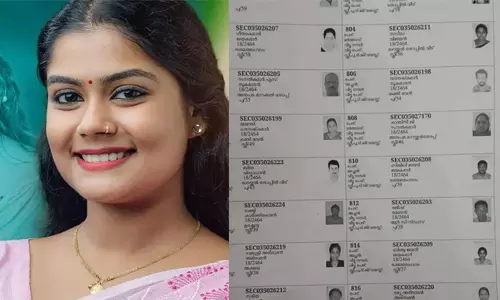 കോണ്‍ഗ്രസ് സ്ഥാനാര്‍ഥിക്കെതിരേ പരാതി നല്‍കിയ സിപിഎം നേതാവിന്റെ വീട്ടുനമ്പരില്‍ 22 വോട്ടുകള്‍