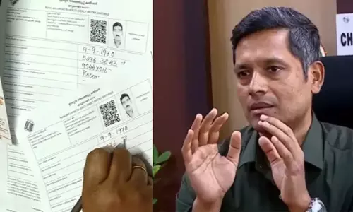 എസ്ഐആര് നടപടികളില് ബിഎല്ഒമാര്ക്ക് സമയപരിധി നിര്ബന്ധപൂര്വ്വം അടിച്ചേല്പ്പിച്ചിട്ടില്ലൈന്ന് രത്തന് യു ഖേല്ക്കര് എസ്ഐആര് നടപടികളില് ബിഎല്ഒമാര്ക്ക് സമയപരിധി നിര്ബന്ധപൂര്വ്വം അടിച്ചേല്പ്പിച്ചിട്ടില്ലൈന്ന് രത്തന് യു ഖേല്ക്കര്