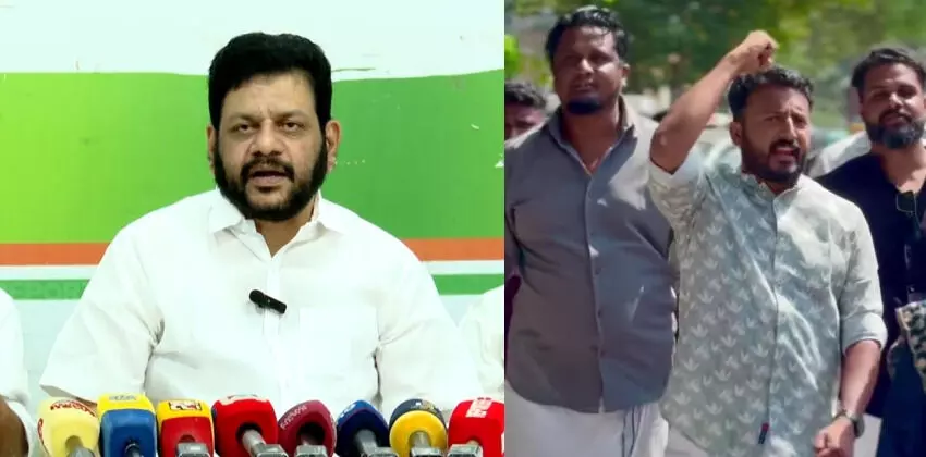 രാഹുല് മാങ്കൂട്ടത്തില് എംഎല്എ പ്രചാരണം നടത്തുന്നതില് തെറ്റില്ലെന്ന് വി കെ ശ്രീകണ്ഠന് എംപി രാഹുല് മാങ്കൂട്ടത്തില് എംഎല്എ പ്രചാരണം നടത്തുന്നതില് തെറ്റില്ലെന്ന് വി കെ ശ്രീകണ്ഠന് എംപി