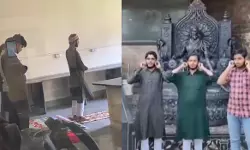 കോളജില് നിസ്കരിച്ച വിദ്യാര്ഥികളെ കൊണ്ട് മാപ്പ് പറയിപ്പിച്ച് ഹിന്ദുത്വര് (VIDEO) കോളജില് നിസ്കരിച്ച വിദ്യാര്ഥികളെ കൊണ്ട് മാപ്പ് പറയിപ്പിച്ച് ഹിന്ദുത്വര് (VIDEO)