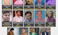 എസ്‌ഐആര്‍ വധശിക്ഷയാകുമ്പോള്‍: മരണപ്പെട്ട ബിഎല്‍ഒമാരുടെ ചിത്രം പുറത്തു വിട്ട് കോണ്‍ഗ്രസ്