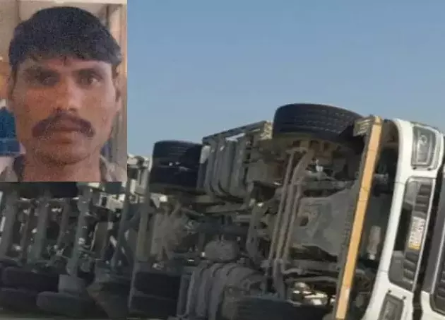 സൗദിയില്‍ ലോറി മറിഞ്ഞ് അപകടം; ആന്ധ്രാപ്രദേശ് സ്വദേശി മരിച്ചു